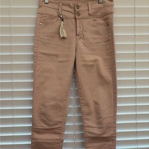 Stylish Pants with Tassel Accent